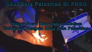 Bendera Zionis Israel Dibak@r Depan Umum || Free Palestine