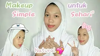 Makeup simpe Sehari²⛅|| No pondation✨