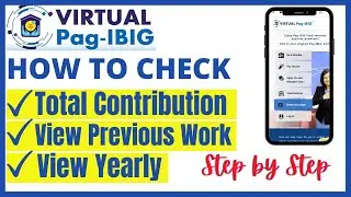 HOW TO CHECK PAG-IBIG CONTRIBUTION ONLINE 2022 |  #virtualpagibigcontribution #virtualpagibigfund