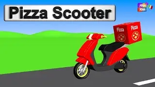 Pizza Scooter - AlexKidsTV