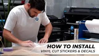 D&A Instructional: How To Install Vinyl Cut Stickers & Decals