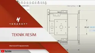 SOLIDWORKS 2019 Eğitim Seti-Teknik Resim