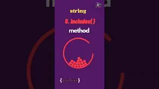 8. includes method in Javascript |String methods in javascript|