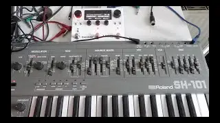 Roland SH-101 & Eventide H90