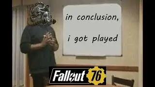So... I Picked Up Fallout 76 (Power Armor Edition)...