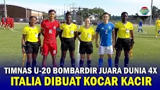 🔵 TAMPIL DILUAR EKSPEKTASI ‼️ Timnas Indonesia U-20 Sukses OBRAK ABRIK Juara Dunia 4X Yaitu ITALIA