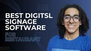 Best digitsl signage software for restaurant in 2024
