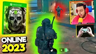 Jogando COD Modern Warfare 2 Online no XBOX ONE S em 2023! (GamePlay Multiplayer Teste)