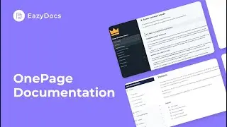 EazyDocs OnePage documentation