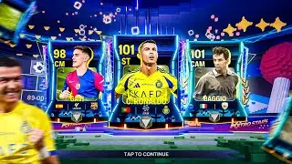 Insane Retro Stars Pack Opening! Ronaldo, Gavi, Baggio!? FC Mobile
