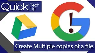 How To Create Multiple Copies of a File in Google Drive