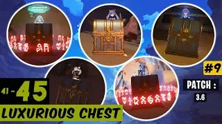 5 Luxurious Chest in Sumeru PART #9 || Genshin Impact 3.6 | Hidden Luxurious Chest in Sumeru