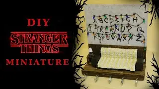 Let's Craft: Stranger Things Miniature (key holder)