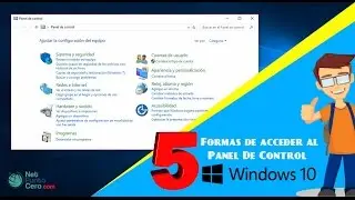 Cómo abrir el Panel de control en Windows 10 (5 Métodos)