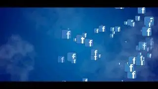 Free HD Stock Video Footage - Social Media Animation - Facebook
