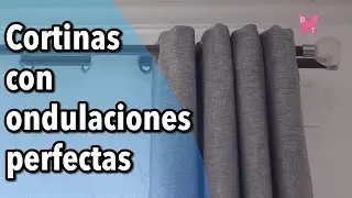 Cortinas y visillos con ondas perfectas