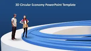 Animated 3D Circular Economy PowerPoint Template