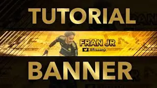 COMO HACER UN BANNER SENCILLO DE FIFA ( TUTORIAL ) │@Alejiu_yt