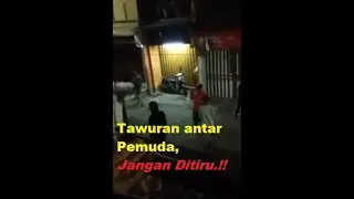 NGERI.!!! Tawuran antar warga