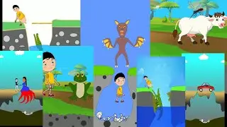 Hindi kahaniyan shorts #funny #cartoon #shortvideos #animation
