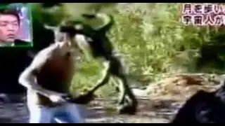 Alien-like creature attacks tourist in Japan