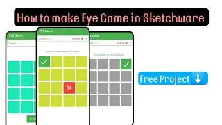 how to make Eye Game in Sketchware | Sketchware Pro | Sketchware HkApps
