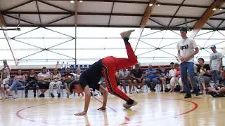 Battle 95 HIGH BREAKIN - QUALIF - Bboy Mariano VS Jazzy Vic