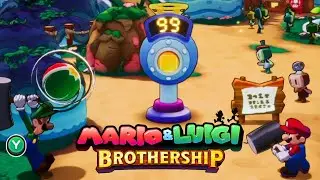 Mario & Luigi Brothership How To Win Hammer Ball Minigame