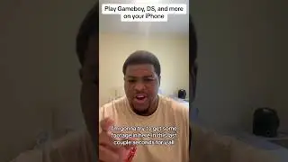 Play Gameboy, DS games and more on your iphone, no jailbreak required!🤯 #emulators #gameboy