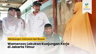 Sesuai Instruksi Presiden, Wamensos Salurkan Bansos dan Berinteraksi Langsung Dengan Warga
