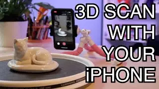 Scandy Pro 3D iOS iPhone Scanning App Tutorial / 3D Scan to 3D Print! 