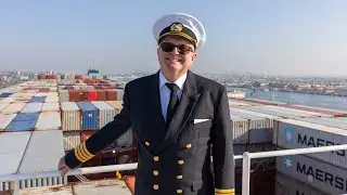 Virtual Tour of the Alette Maersk at the Port of Los Angeles