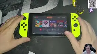 Apresentação Do Meu Nintendo Switch V2 MARIKO (DESBLOQUEADO A 1 MÊS)