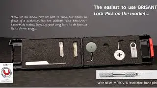 The NO SKILLS required #BRISANTLockPick from UltiM8tools