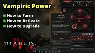 Vampiric Power Basics Explained in 100s - Diablo 4 Season 2