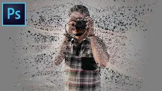 (Photoshop tutorial) Dispersion effect in Photoshop | Photoshop manipulation | GD Mentor