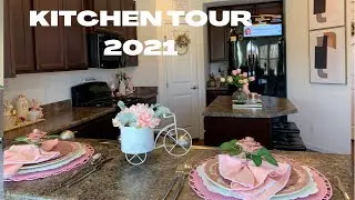 NEW* HOW TO DECORATE YOUR KITCHEN FOR EASTER | CLEAN  WITH ME | 
