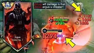 BRUTAL DAMAGE!! ALL HIT CRITICAL | ARGUS BEST SOLO RANK BUILD 2025