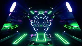 Dynamic Korean dance nightclub VJ video