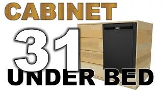 RAM PROMASTER VAN BUILD – Under Bed Cabinet
