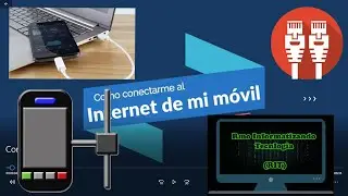 Como Compartir INTERNET WIFI de tu celular a una computadora por medio de CABLE. USB