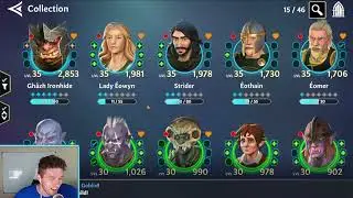 Do Not 6* Your Characters Heroes of Middle Earth