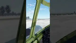 Посадка XP-50 с неработающим двигателем. 
