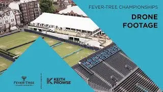 4K drone captures Fever-Tree Championships Hospitality Area