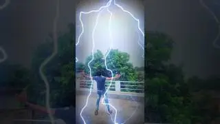 Instgram Viral Lightning Effect Reel Tutorial⚡ Instagram Viral Reel Editing Kinemaster #Viral #reel