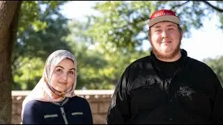 A moment of connection, from opposite ends of the political spectrum