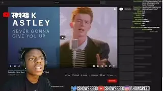 iShowSpeed Gets RickRolled💀