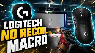 CS2 NO RECOIL MACRO Tutorial | Logitech G HUB Setup