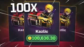 I GOT MY OWN CSGOROLL CASE.. $100,000 100x KAZLIC CASE OPENING!