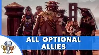 Horizon Zero Dawn - All Optional Allies Joined -How to Get All Optional Allies For Defense